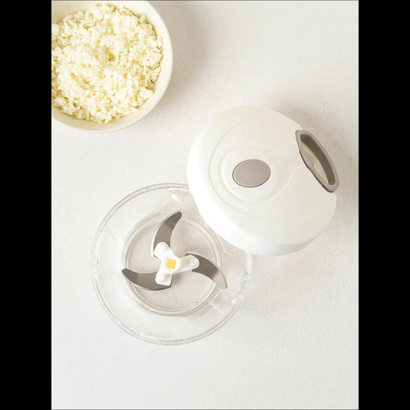 [K-Kitchen] Daiso Korea Manual Vegetable Chopper Small - Compact Pull String Food Processor (Authentic)
