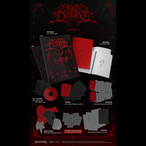 ALL(H)OURS [NO DOUBT] FIFTH MINI ALBUM (ETERNITY ver.  INFINITY ver.) + Free Gift