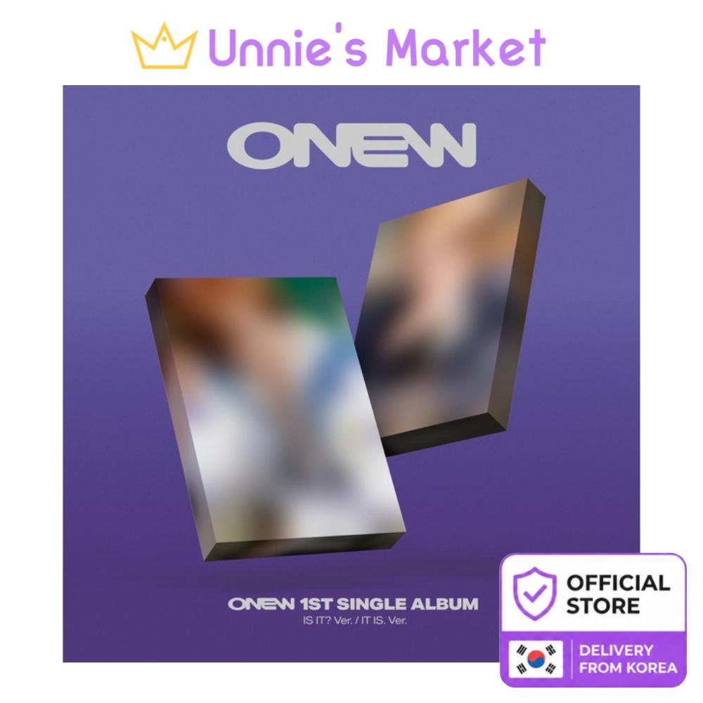 [Pre-order] ONEW 1st Single Album Illusion NEMO Ver KPOP Album Sealed (IT IS. Ver./IS IT? Ver.) + Free Gift
