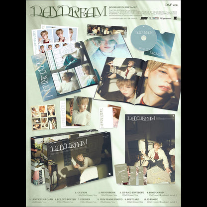 JANGHANEUM The 2nd EP Album [DAYDREAM] (DAY ver. DREAM ver.) + Free Gift