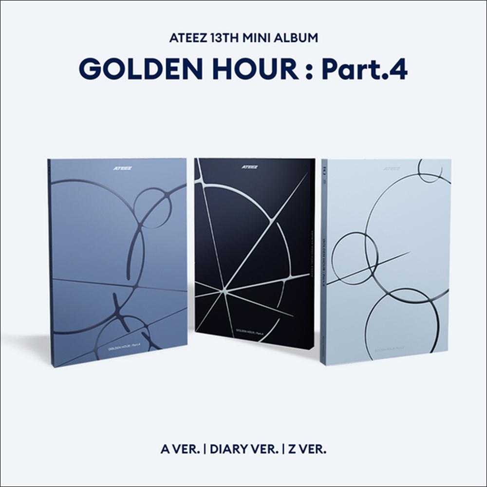 ATEEZ - GOLDEN HOUR Part.4 (A Ver / Diary Ver / Z Ver)