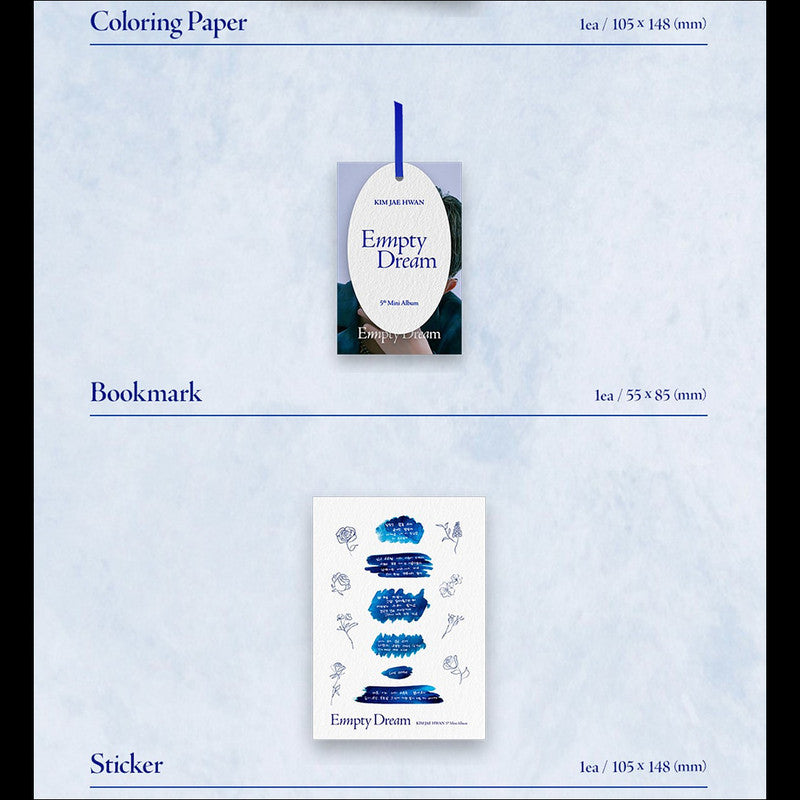 KIM JAE HWAN [Empty Dream] Limited ver. 5th Mini Album