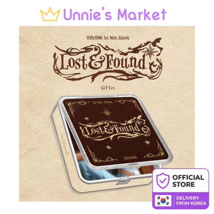 [Pre-order] HYOJUNG (OH MY GIRL) [Lost and Found] KiT Version Official Sealed 1st Mini Album + Free Gift