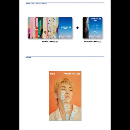 SHINee KEY [I WANNA BE KEY] Kit Album