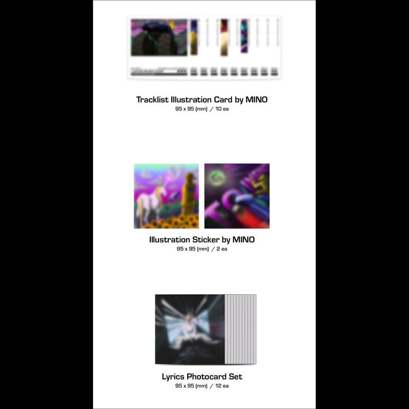 WINNER MINO [TO INFINITY] 3rd FULL ALBUM Kino Kit ver.