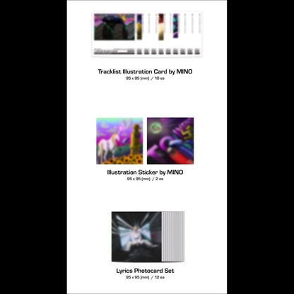 WINNER MINO [TO INFINITY] 3rd FULL ALBUM KiT Album ver.