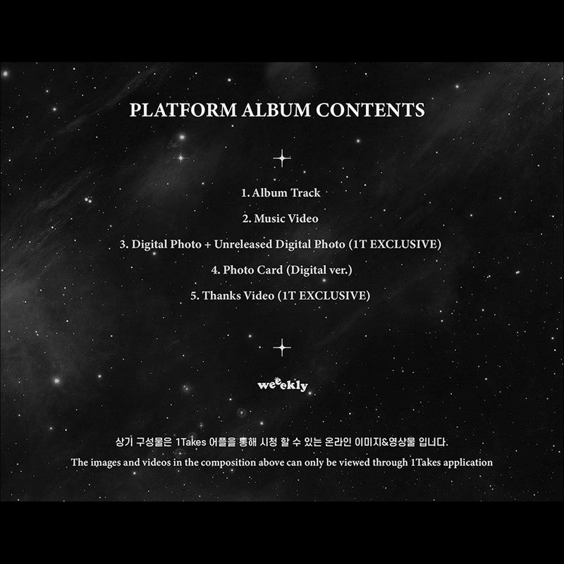 Weeekly [Play Game Awake] Platform Album ver.