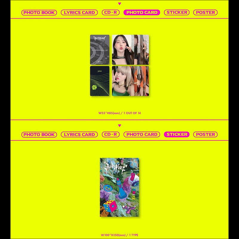 NMIXX [ENTWURF] 2nd Single Light Ver.
