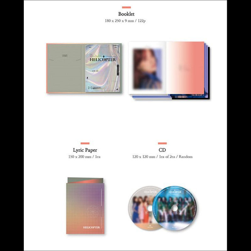 CLC 1st Single Album [HELICOPTER]