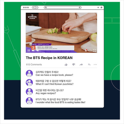 BTS RECIPE BOOK