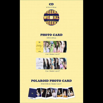 WEEEKLY 1st Mini Album [WE ARE]