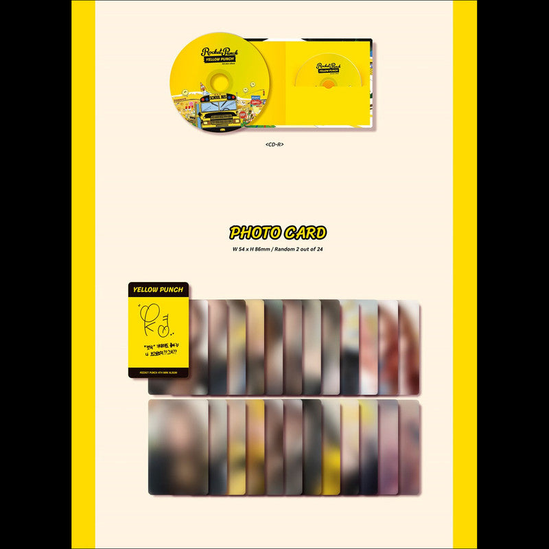 Rocket Punch [YELLOW PUNCH] 4th Mini Album
