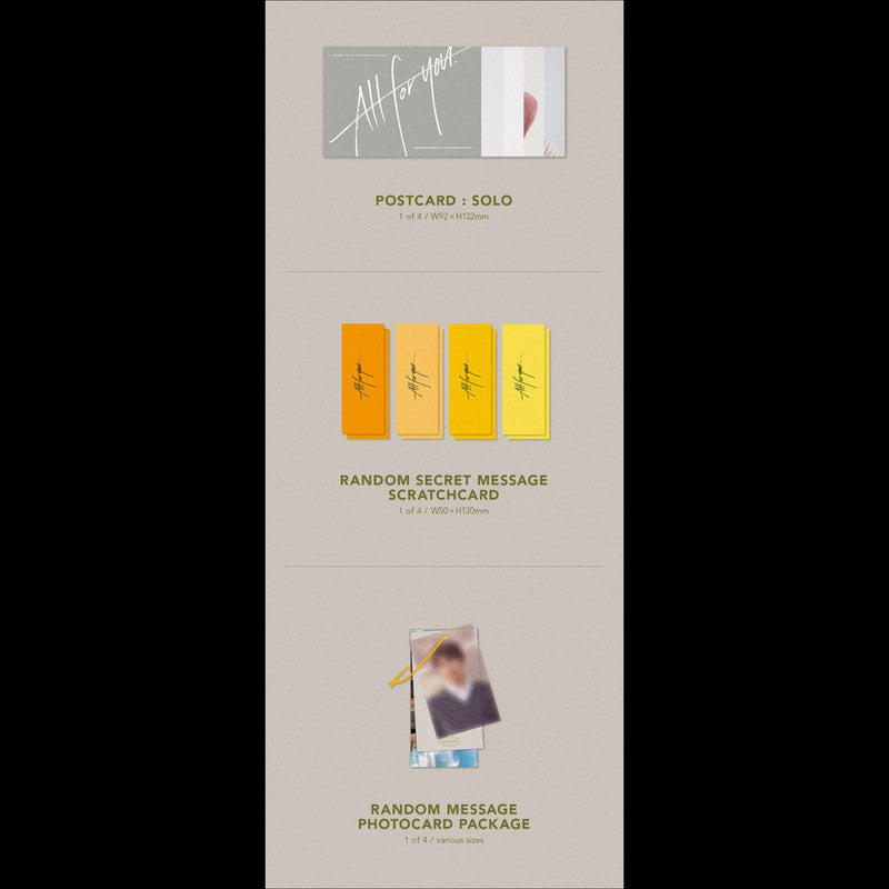 SECHSKIES [ALL FOR YOU] The 1st Mini Album