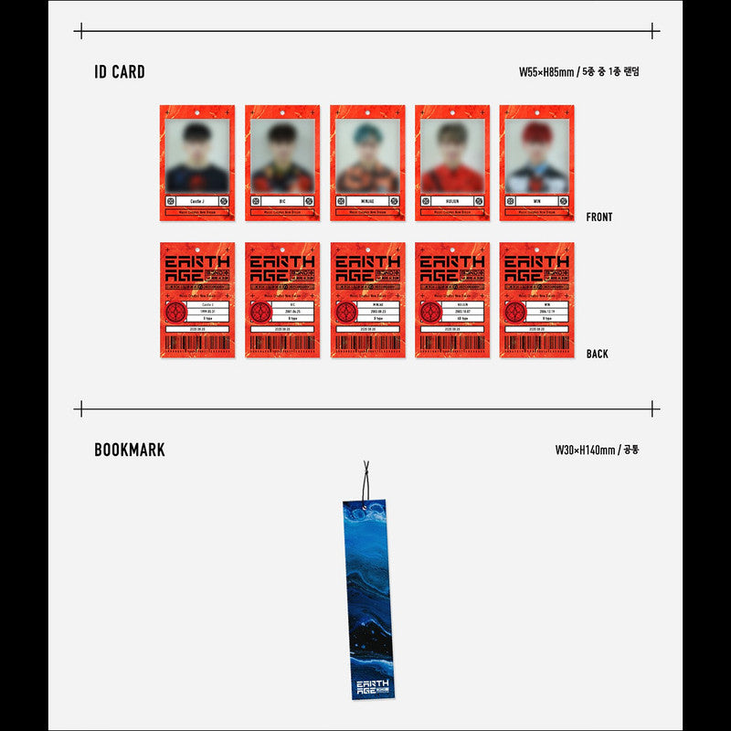 MCND [EARTH AGE] 1st Mini Album