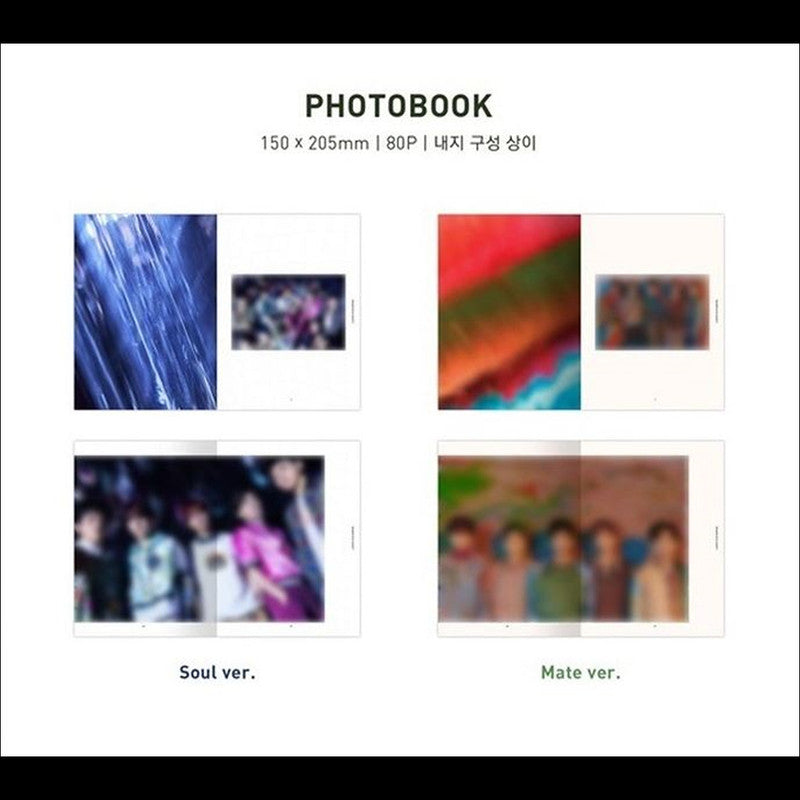 Day6 5th Mini Album The Book of Us Gravity(Soul ver / Mate ver)