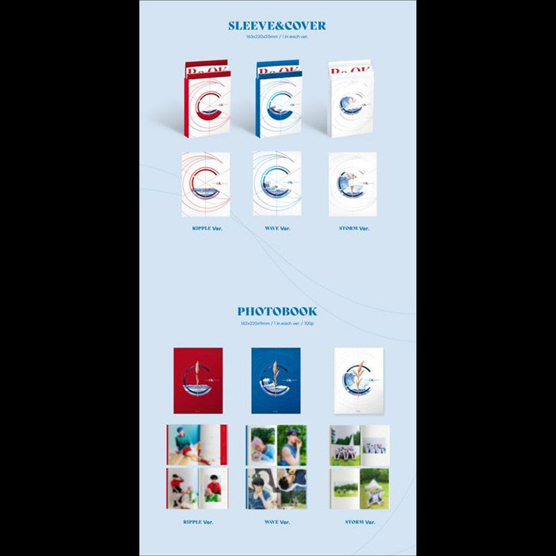 CIX 1st Album 'OK' Prologue : Be OK (Storm / Wave / Ripple)