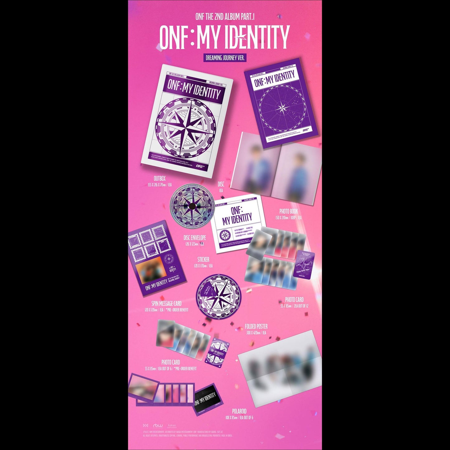 ONF - [ONF MY IDENTITY] The 2nd Album Part.1