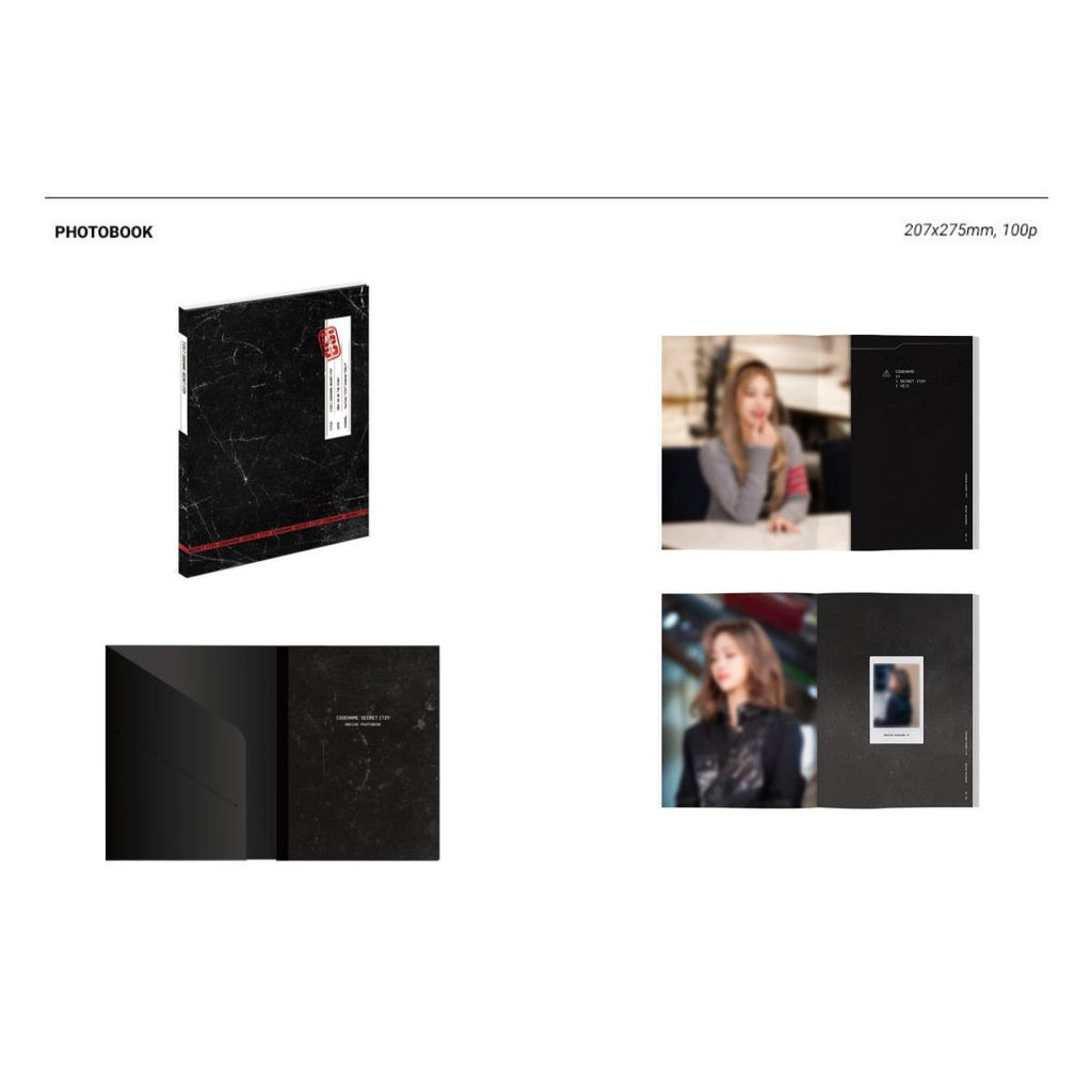 ITZY Code Name Secret ITZY Behind [DVD + Photobook] Package