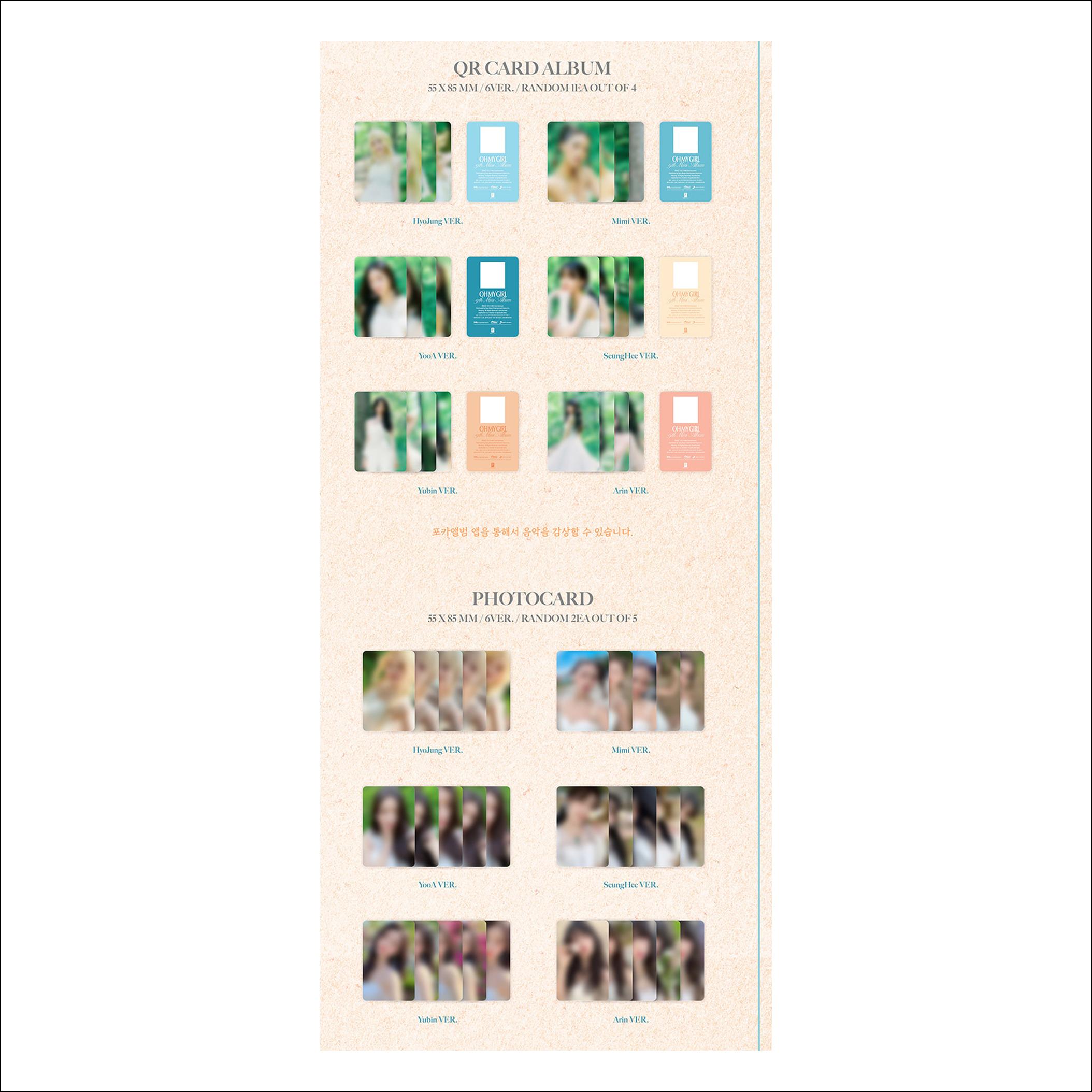 OH MY GIRL - Golden Hourglass POCA Ver. Album + Free  Gift
