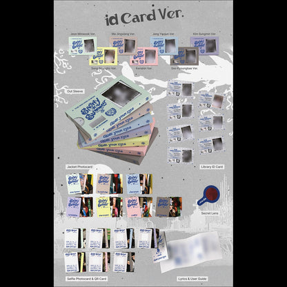 CLOSE YOUR EYES 'Snowy Summer' ID Card Ver. (POCAALBUM)