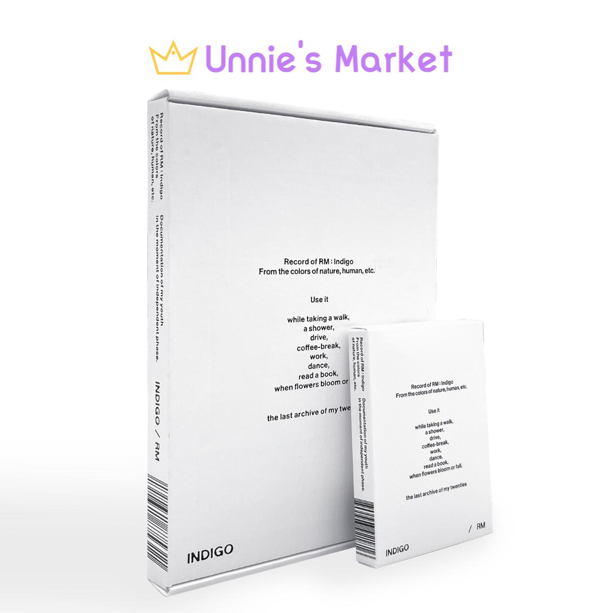 BTS RM - Indigo Book / Postcard Edition
