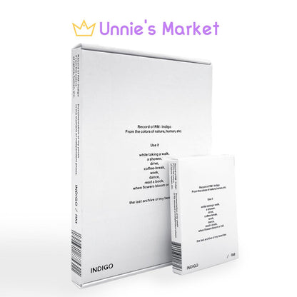 BTS RM - Indigo Book / Postcard Edition