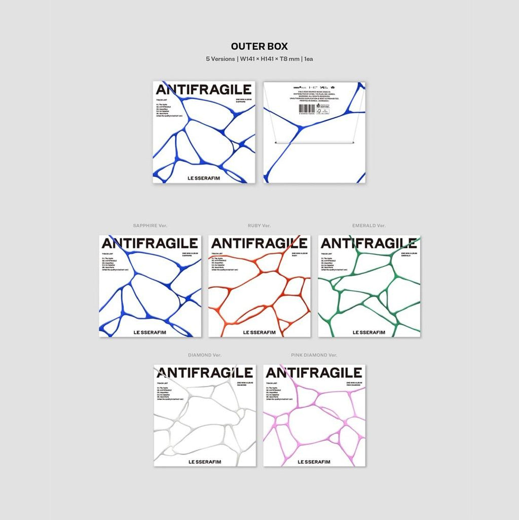LE SSERAFIM - ANTIFRAGILE Compact Ver.