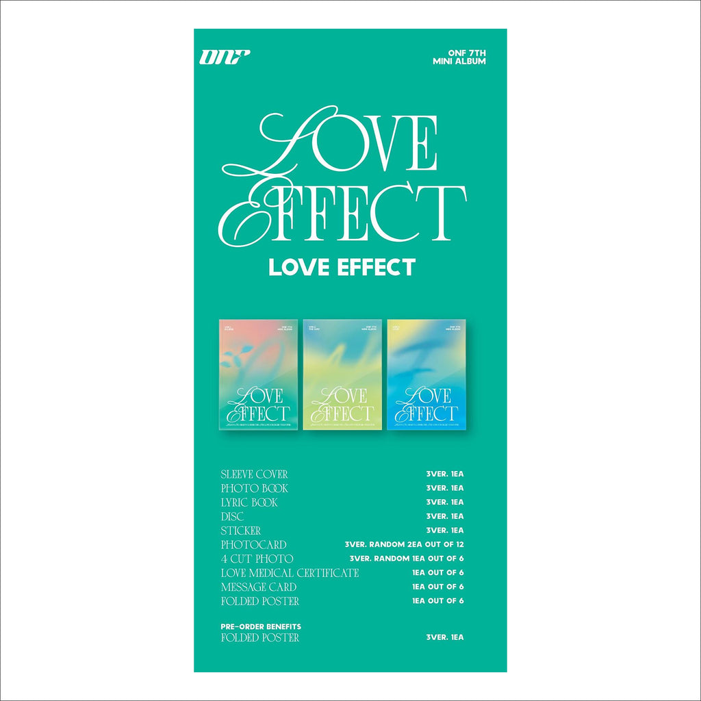 ONF - LOVE EFFECT / 7th Mini Album