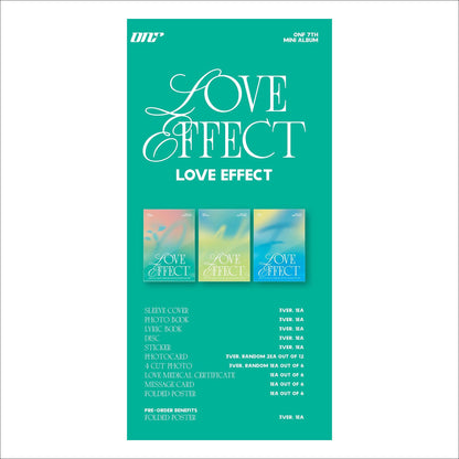 ONF - LOVE EFFECT / 7th Mini Album