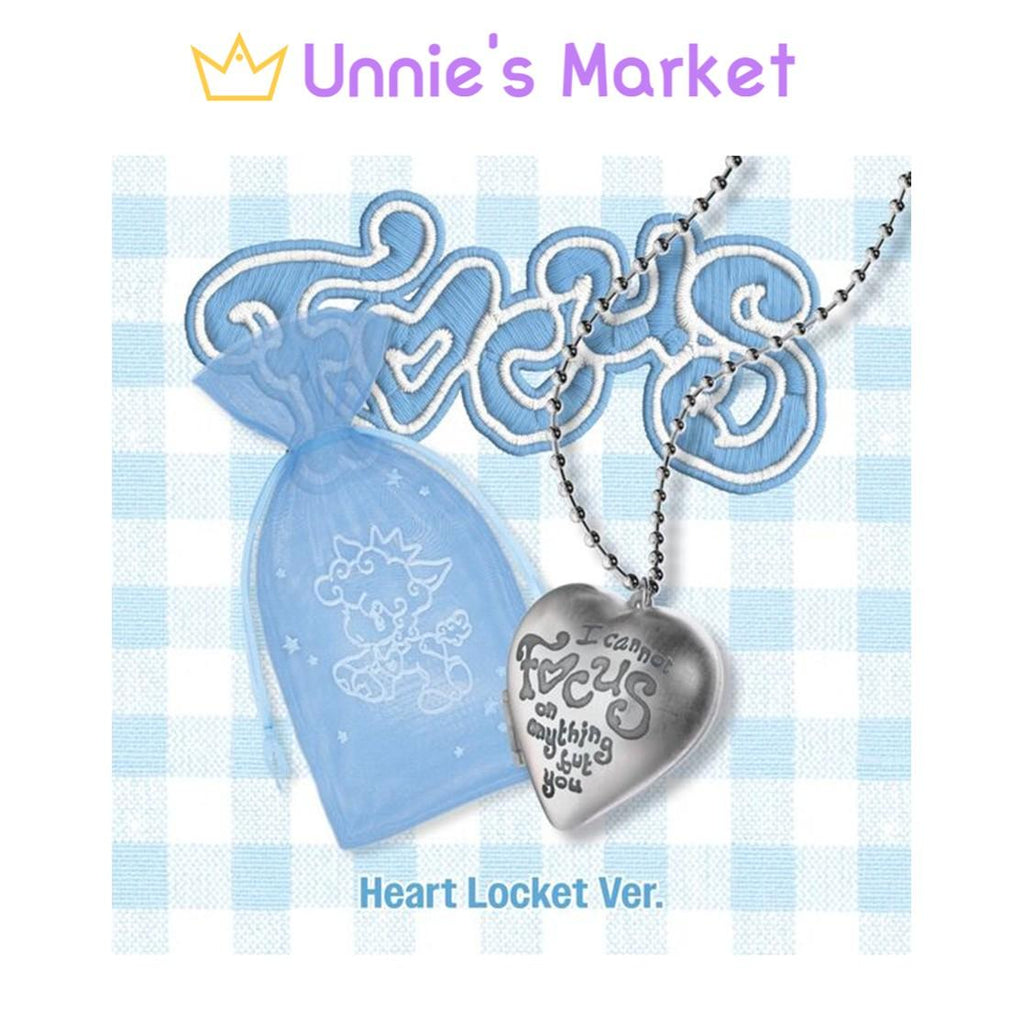 Hearts2Hearts [FOCUS] (Heart Locket Ver.) Smart Album + Free Gift