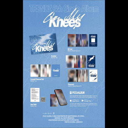 TRENDZ 6th Single Album [On My Knees] POCAALBUM + Free Gift