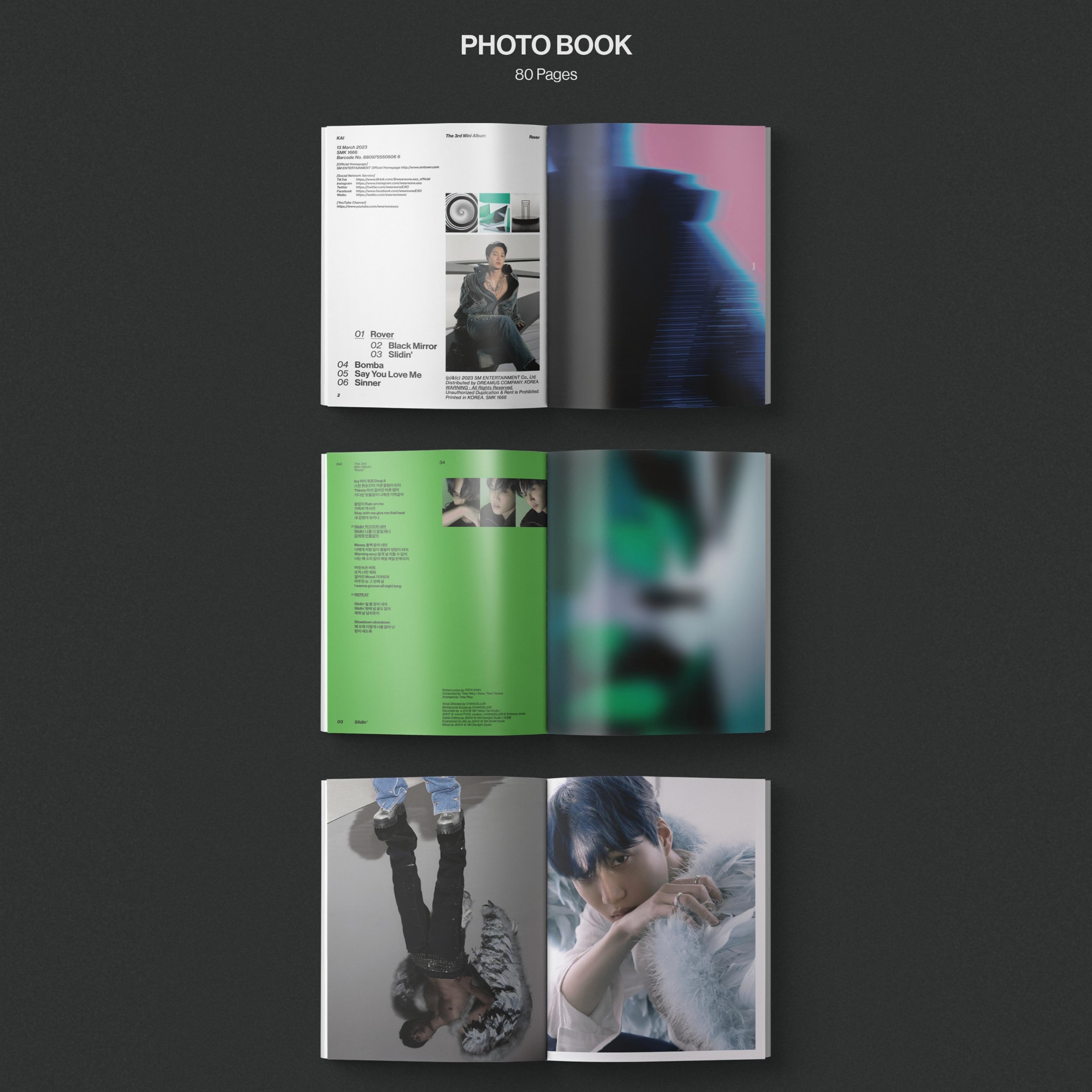 Kai(EXO) Rover Photobook ver. Album