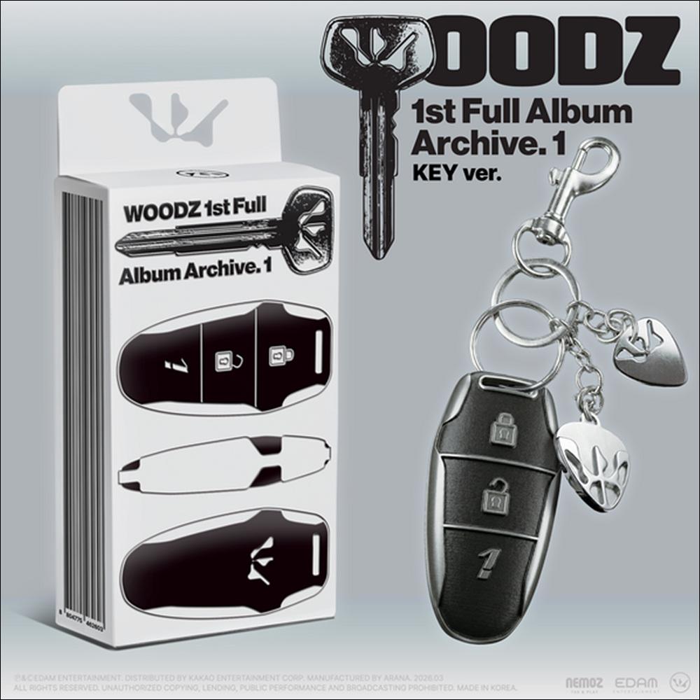 WOODZ [Archive. 1] Key Ver. / 1st Full Album + Free Gift