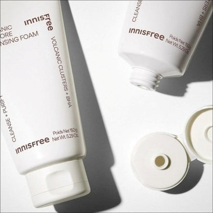 innisfree Volcanic Pore BHA Cleansing Foam (150g – 1 Tube)