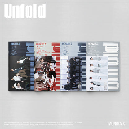 MONSTA X [Unfold] (Heartbreak Ver. / Thirst Ver. / Heal Ver. / Alive Ver.) + Free Gift