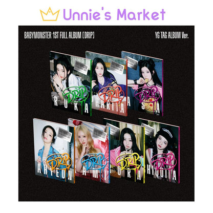 BABYMONSTER - DRIP YG TAG ALBUM Ver.