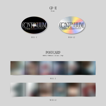 VIXX [CONTINUUM] (PIECE ver. / WHOLE ver.)