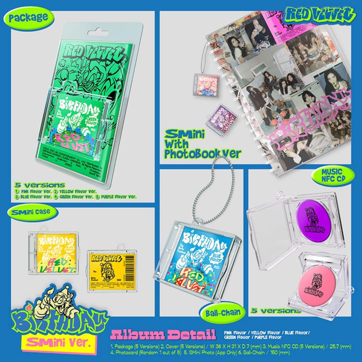 Red Velvet - The ReVe Festival 2022 - Birthday Smini Ver. (Random)
