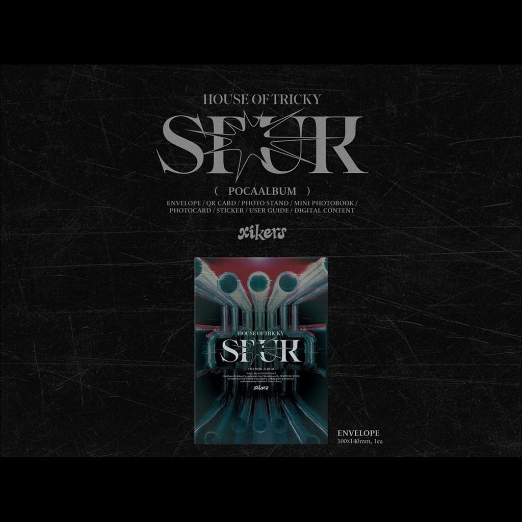 xikers [HOUSE OF TRICKY SPUR] 5TH MINI ALBUM (POCA Album)