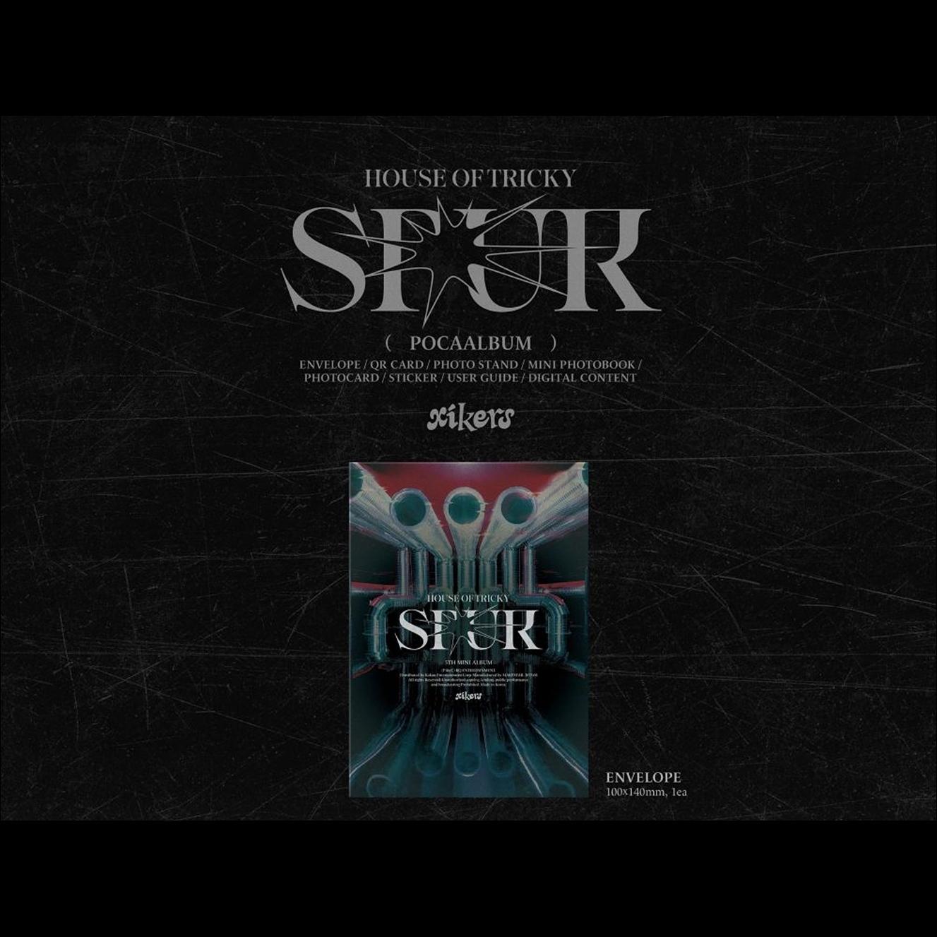 xikers [HOUSE OF TRICKY SPUR] 5TH MINI ALBUM (POCA Album)