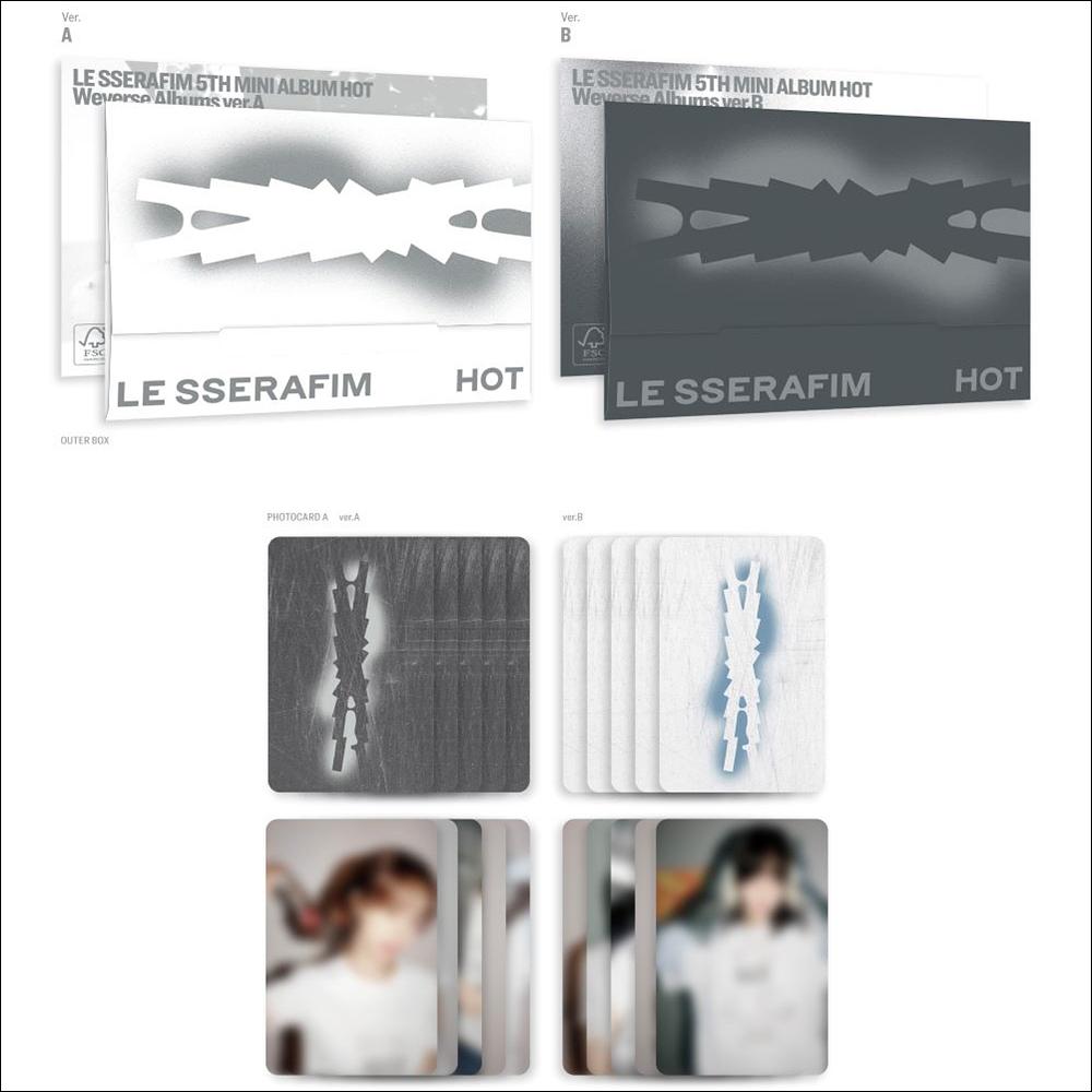 LE SSERAFIM - HOT Weverse Albums ver. / 5th Mini Album
