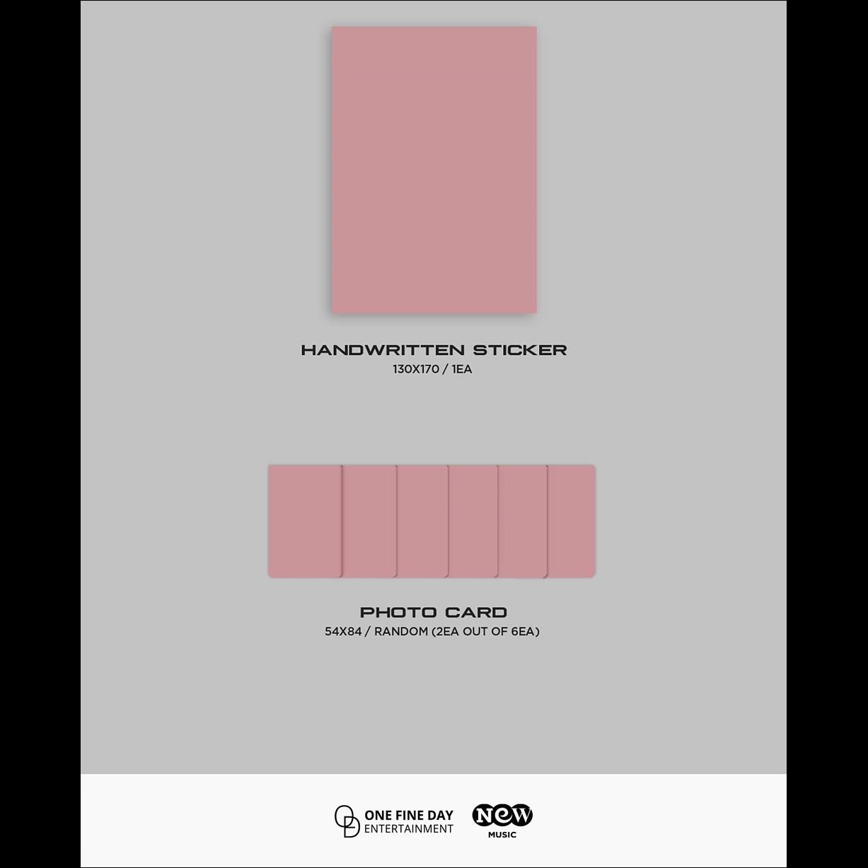 ROCKY - BLANK 2nd Mini Album (White ver. / Burgundy ver.)