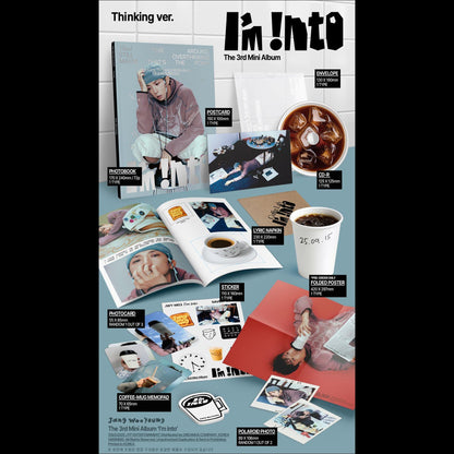 Jang Woo Young (2PM) I'm Into The 3rd Mini Album (Thinking ver. / Feeling ver.)