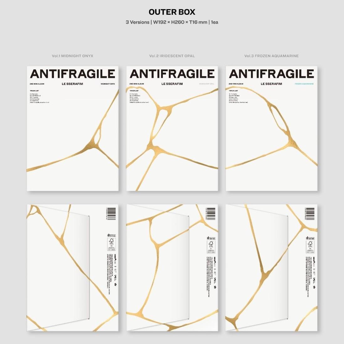 LE SSERAFIM - ANTIFRAGILE Album