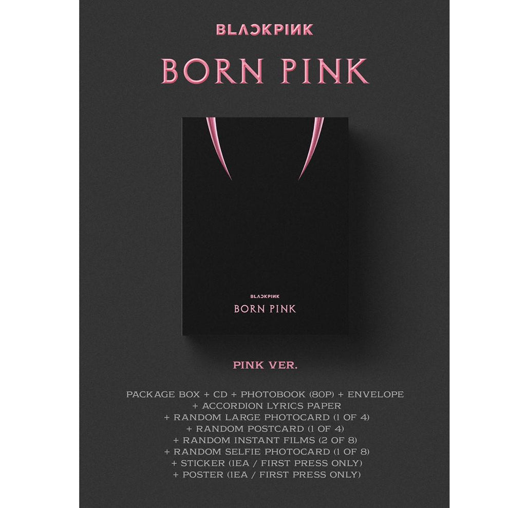 BLACKPINK - BORN PINK BOX Ver. Album