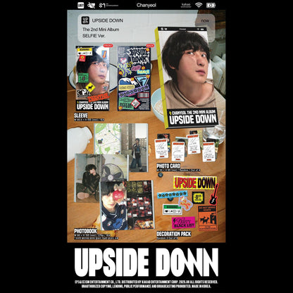 CHANYEOL [Upside Down] Selfie Ver. Smart Album