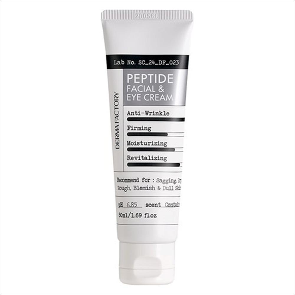 DERMA FACTORY PEPTIDE Facial & Eye Cream, 50ml