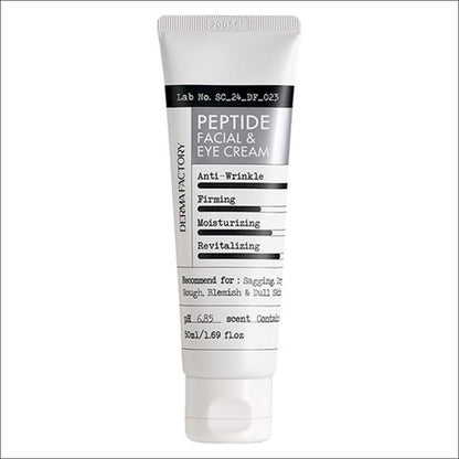 DERMA FACTORY PEPTIDE Facial & Eye Cream, 50ml