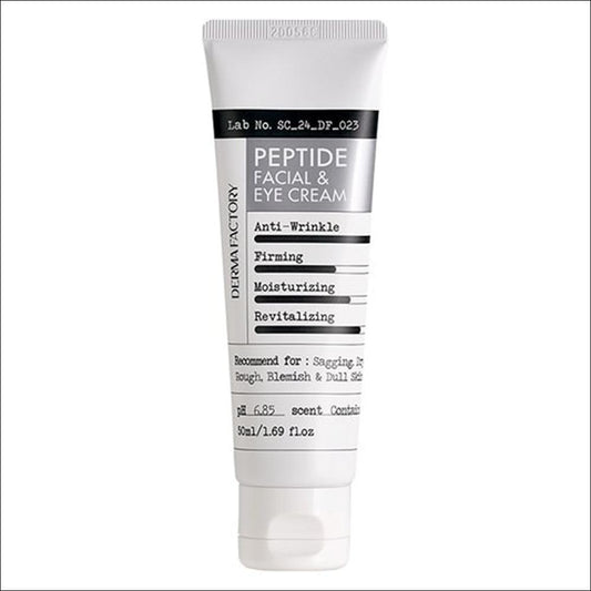 DERMA FACTORY PEPTIDE Facial & Eye Cream, 50ml