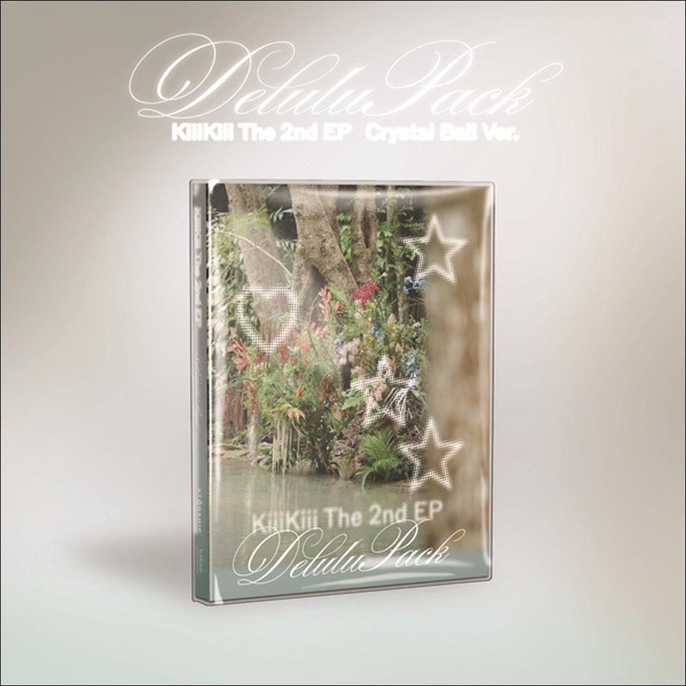 (Crystal Ball Ver.) KiiiKiii [Delulu Pack] The 2nd EP Album + Free Gift